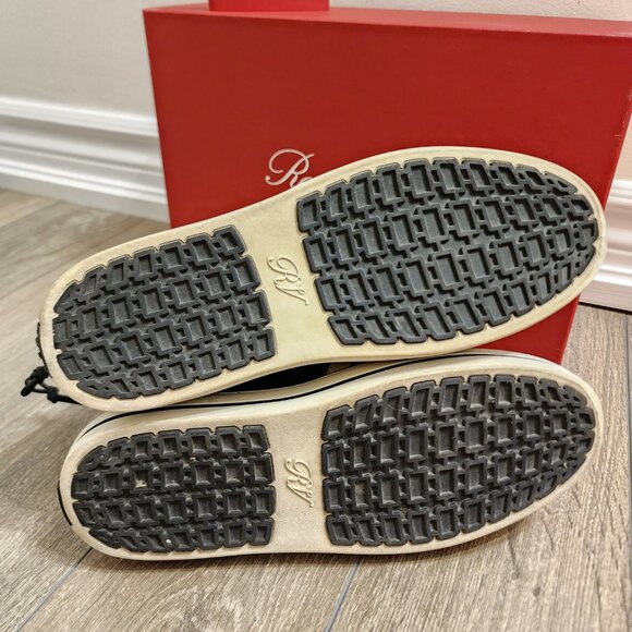 Roger Vivier - Bow Accents Pearls Sneakers - Size 36.5 - Picture 7 of 8